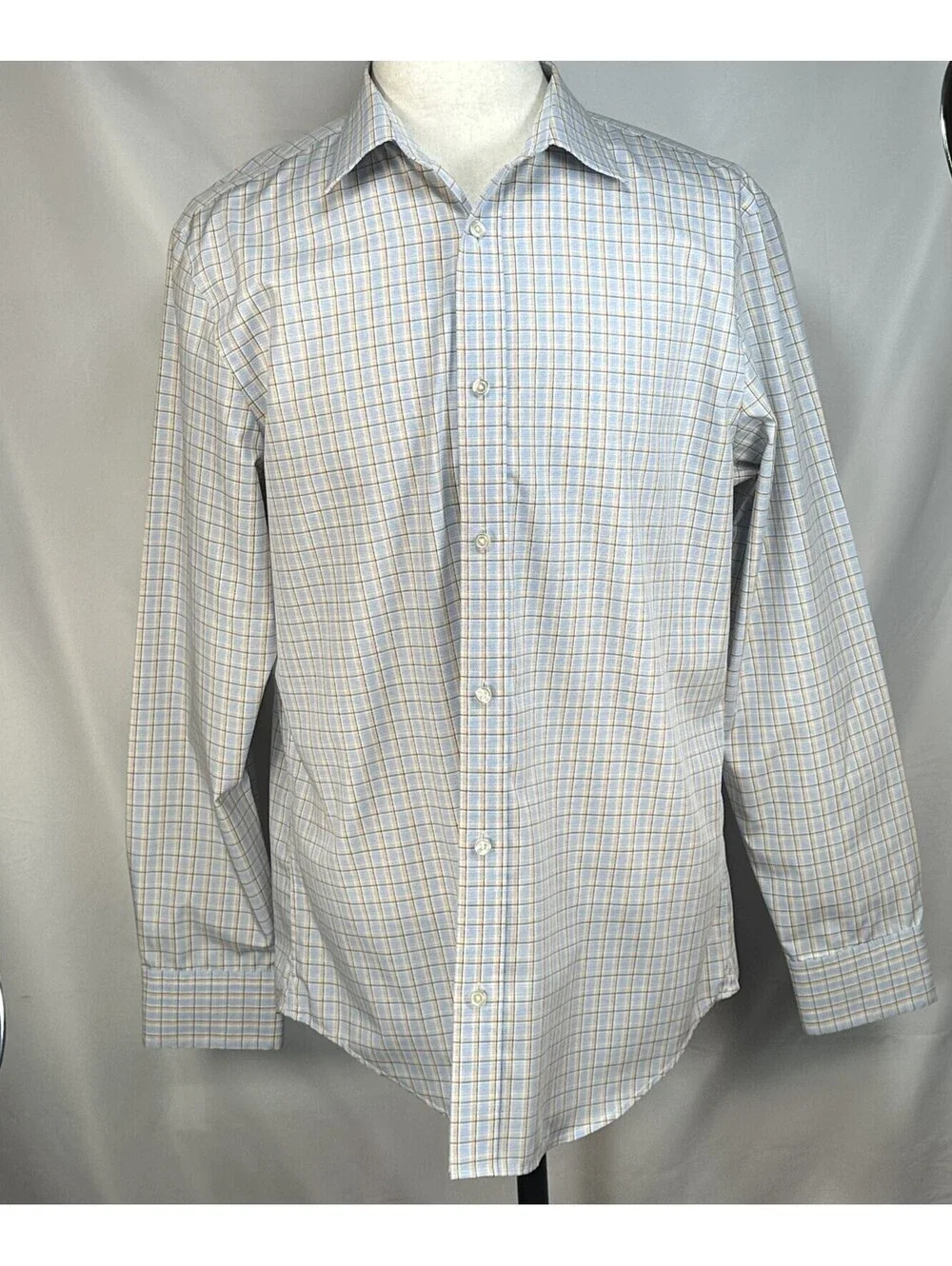 Banana Republic Non-Iron Slim Fit Button Up Blue Mens XL